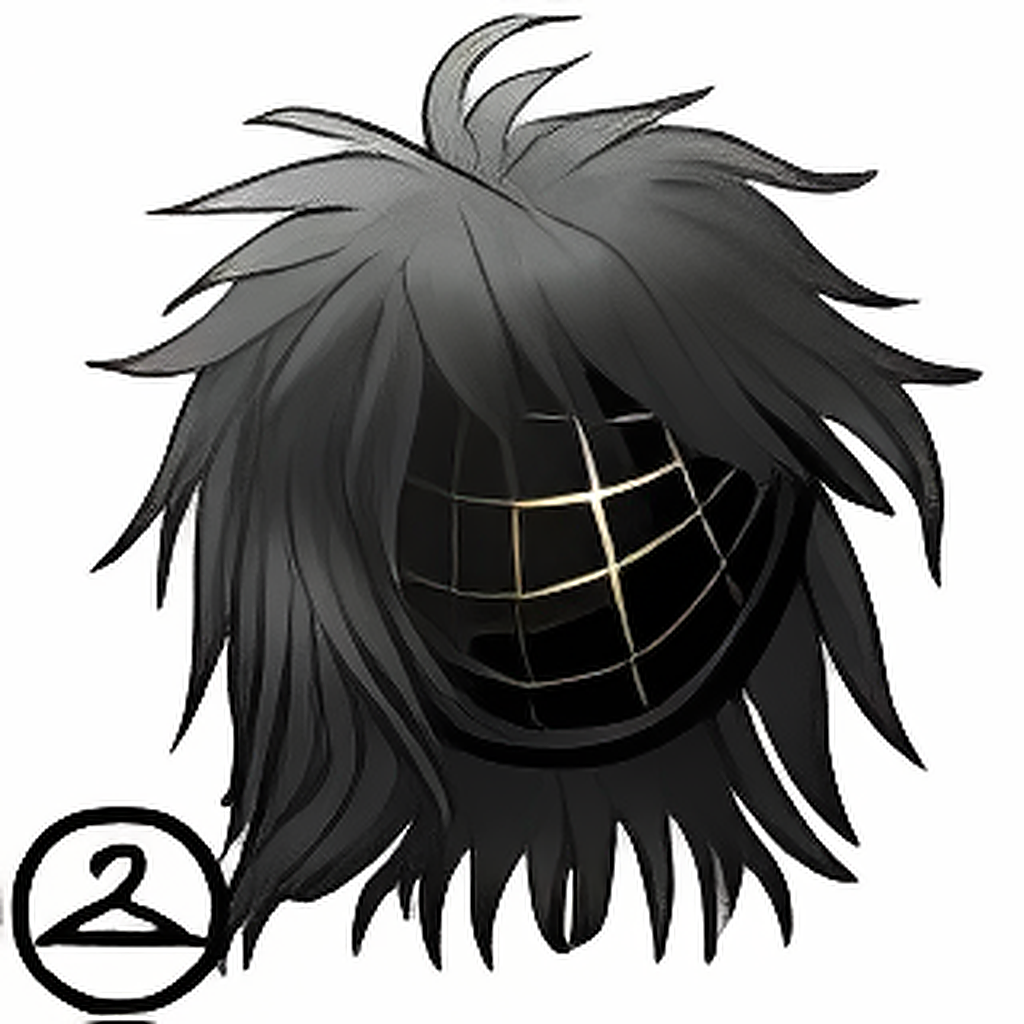 MME19-S3b: Short Plague Doctor Wig