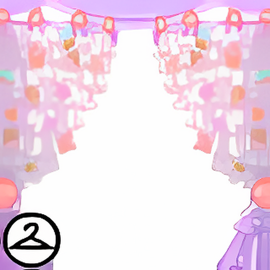 Dyeworks Purple: Cupcake Curtains
