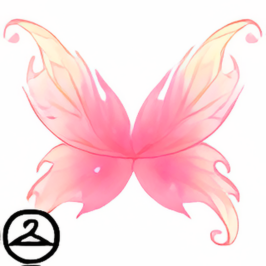 Sheer Sparkling Quadrant Wings