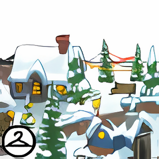 Tiny Christmas Town Foreground