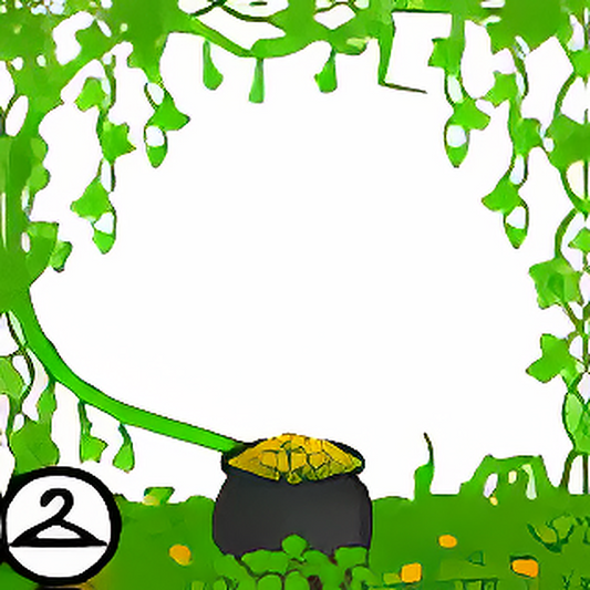 Potted Gold Frame