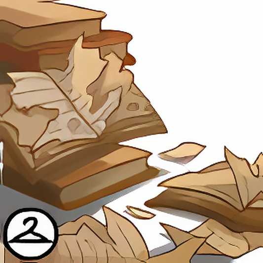 Torn Up Books Foreground