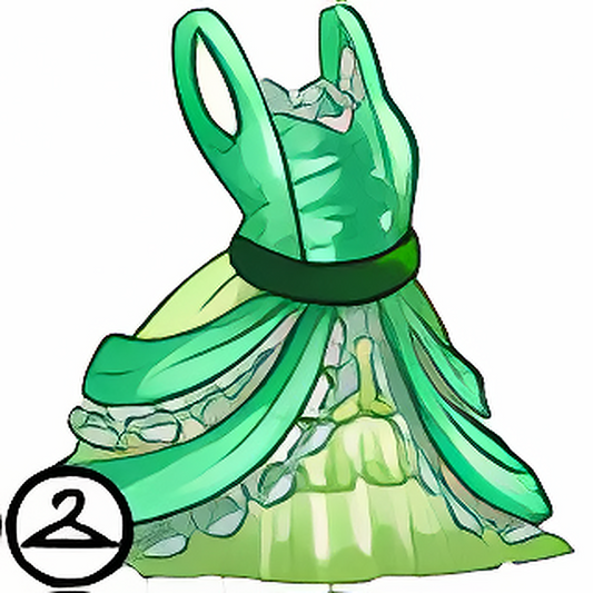 Queen of Green Dress