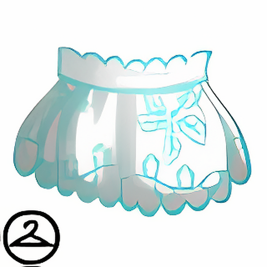 Detailed Scalloped Skirt