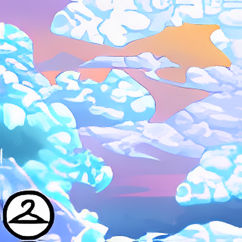 Flying in the Sky Background