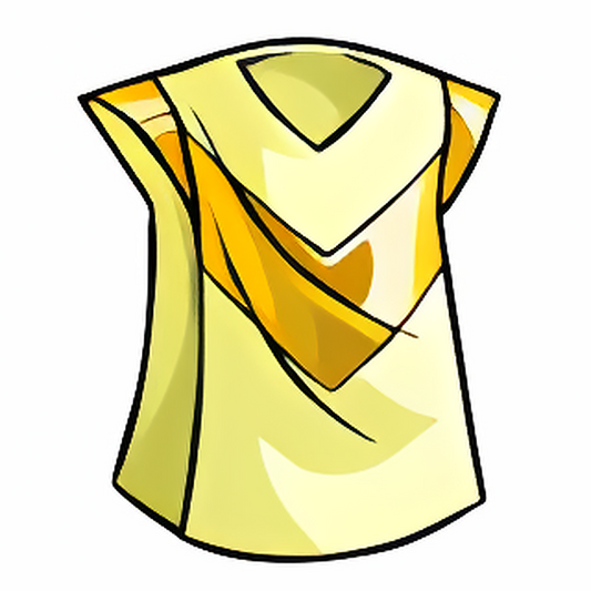 Short Sleeved Yellow Tunic