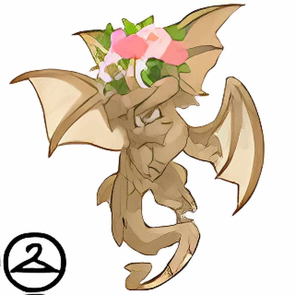 Prismatic Peony: Blooming Woodland Draik