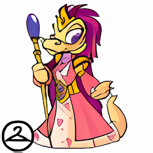 Prismatic Dawn: Nostalgic Royalgirl Krawk