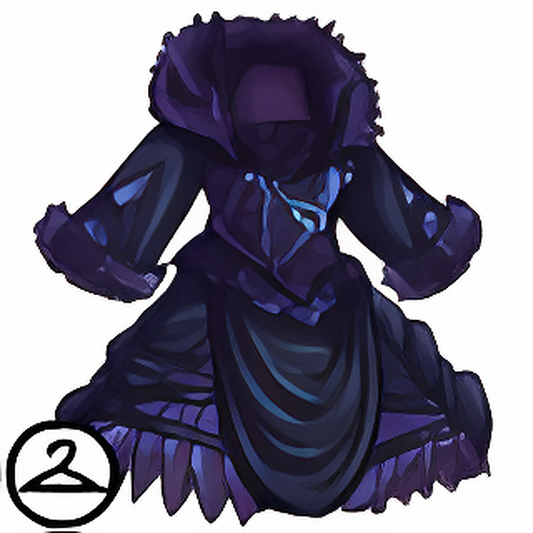 Midnight Frost Dress
