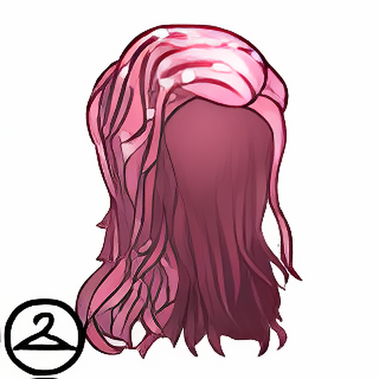 Dyeworks Pink: Snowfall Long Hair