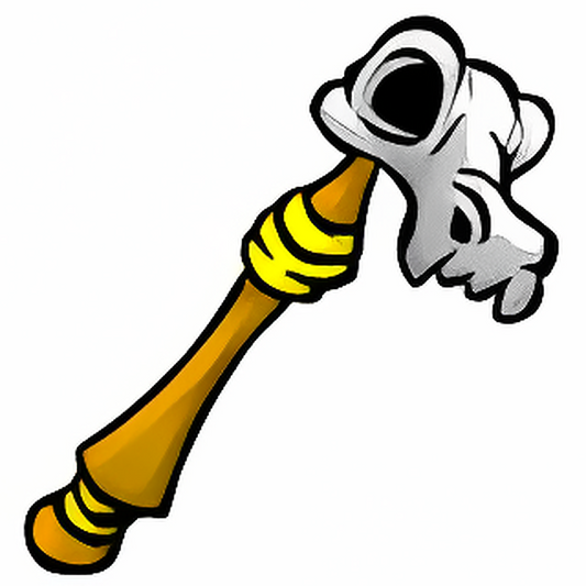 Wooden Krawk Staff