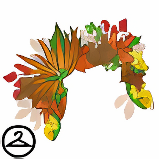 Autumn Head Wreath