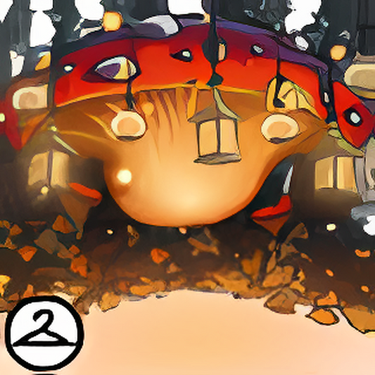 Mushroom Nightlife Trinket