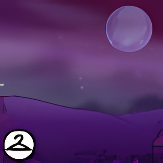 Dyeworks Purple: Haunted Sky Background