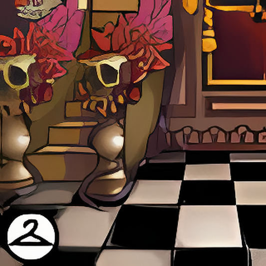 Vintage Halloween Party Background