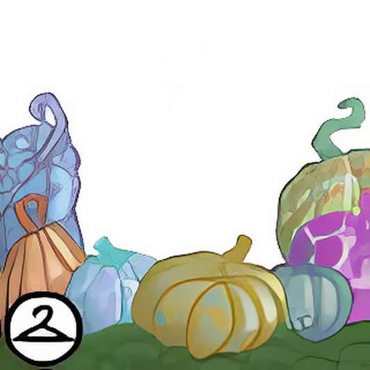 Polka Dot Pumpkins Foreground