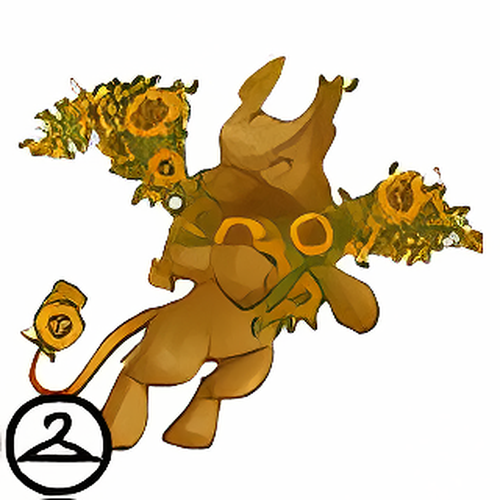 Prismatic Sunflower: Blooming Woodland Eyrie