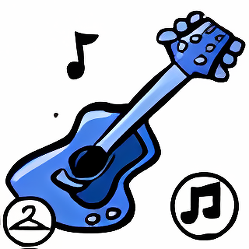 Blues Riff Music Track