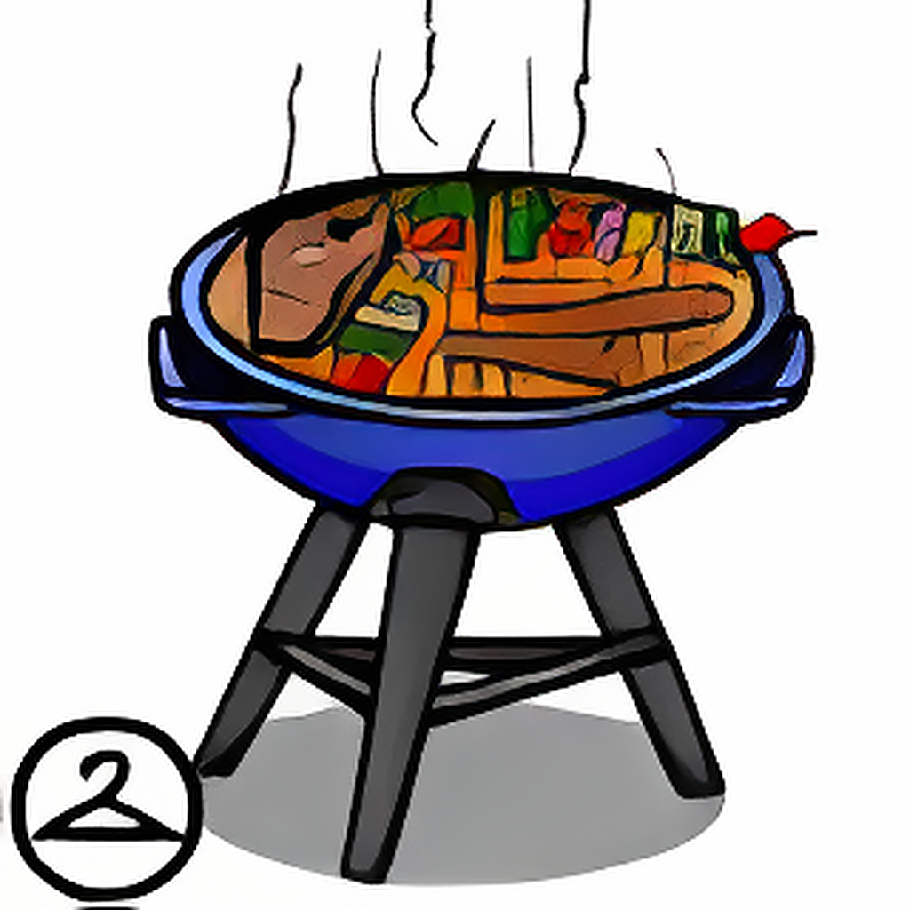 Sizzling BBQ Grill