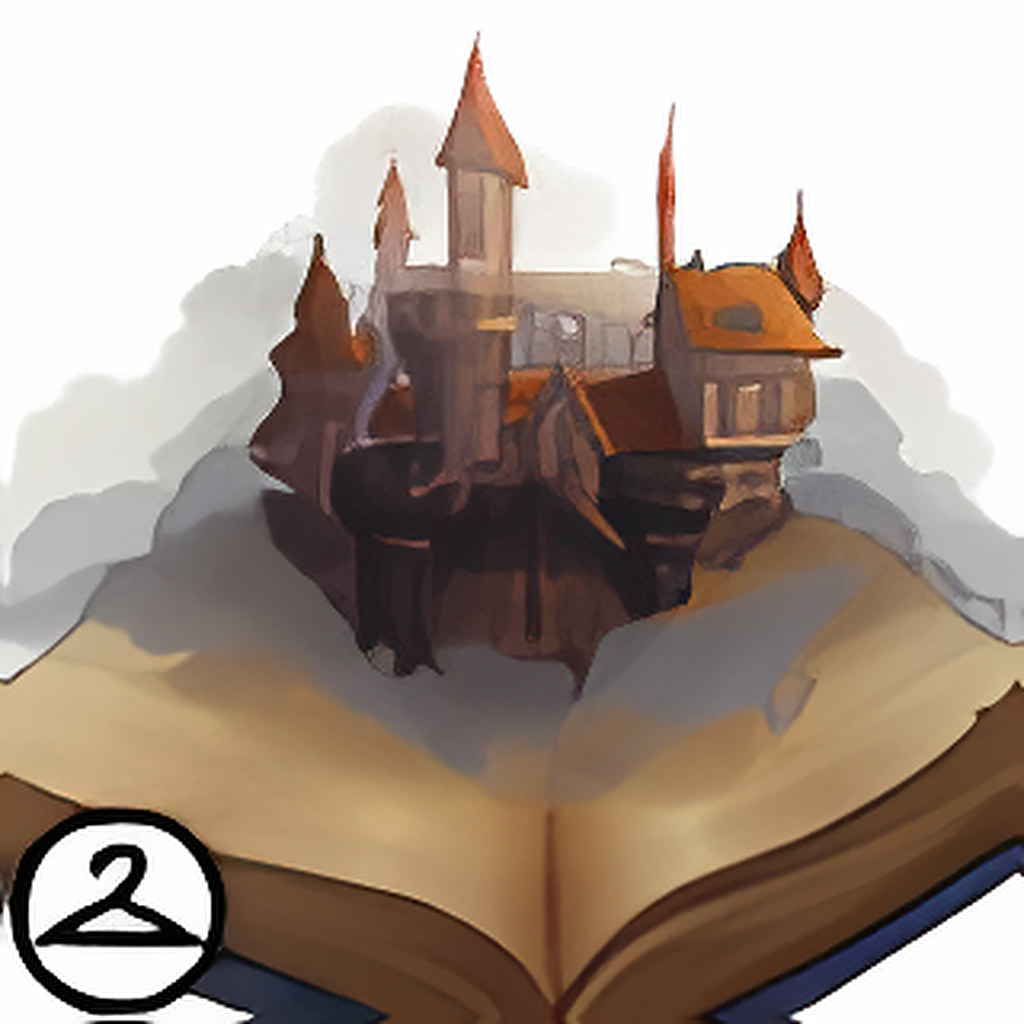 Magical Pop-Up Book Trinket