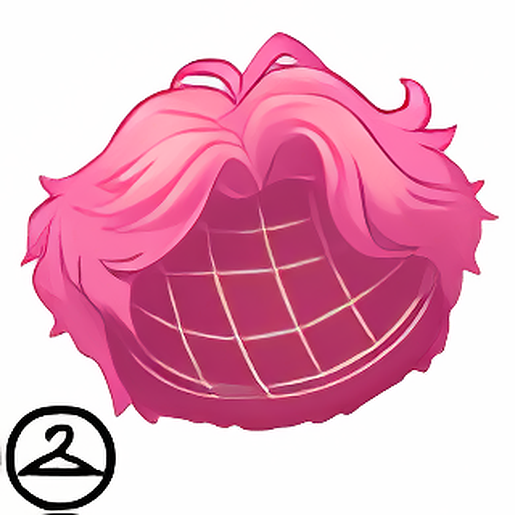 Essential Pink Middle Part Wig