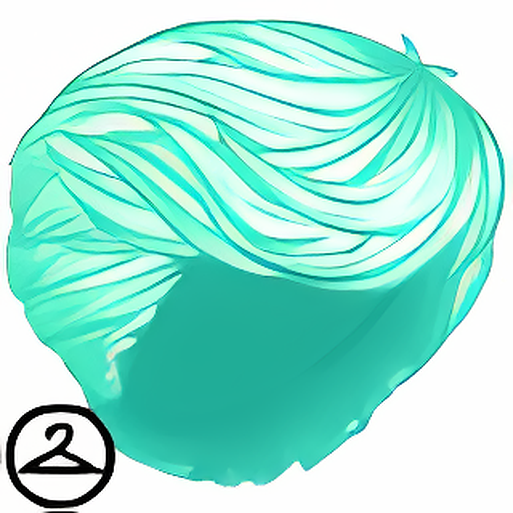 Short Mint Green Wig