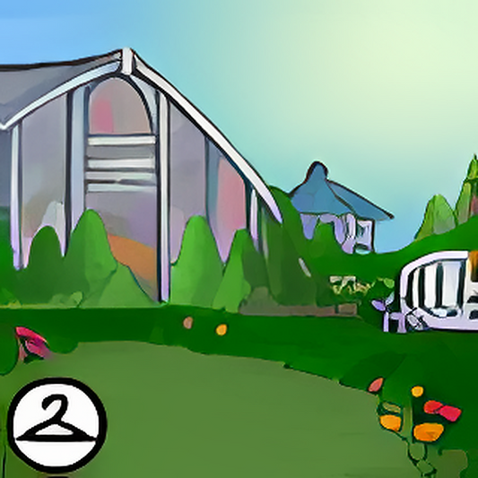 Spring Greenhouse Background