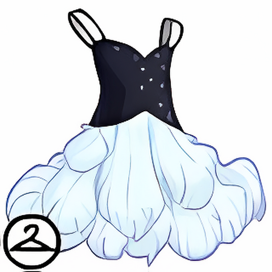 Elegant Feather Dress