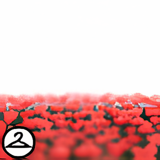 Dyeworks Red: Field of Flowers Foreground