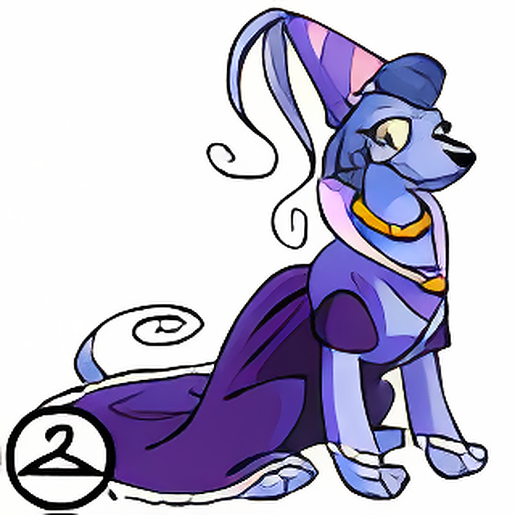 Prismatic Dusk: Nostalgic Royalgirl Gelert