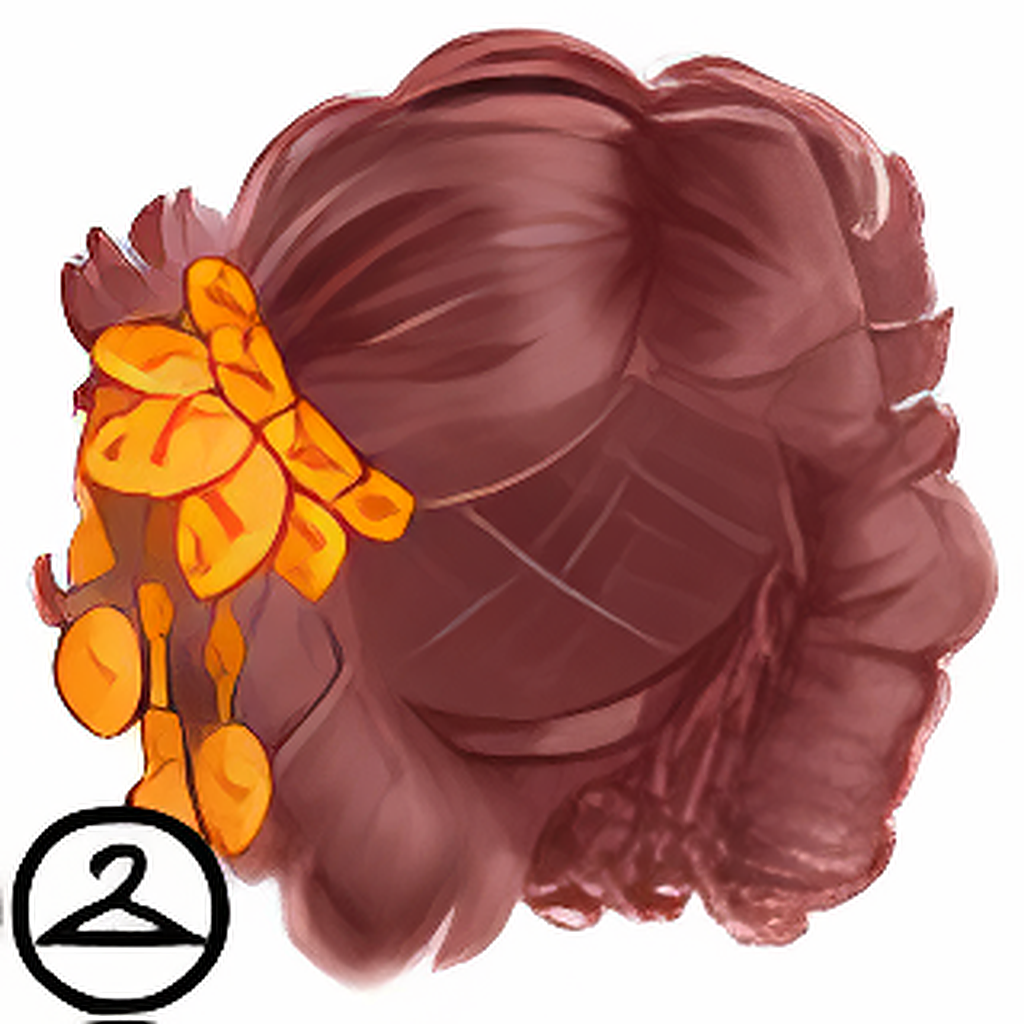 Tree Sap and Cotton Wig