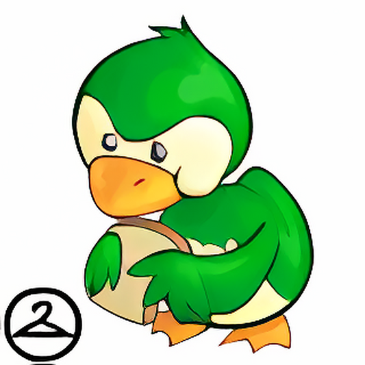 Munching Mallard Petpet Foreground