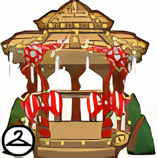 Lighted Holiday Gazebo
