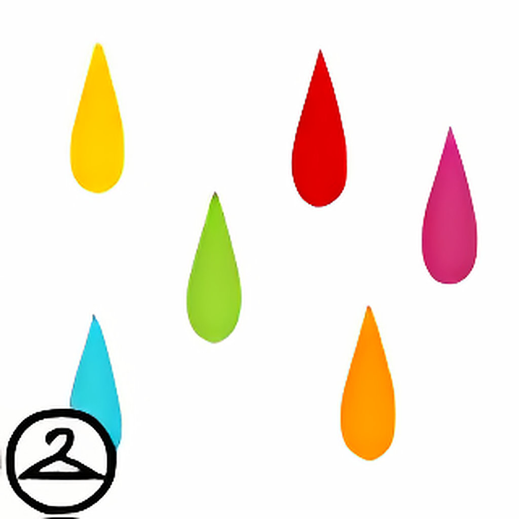 Rainbow Rain Shower