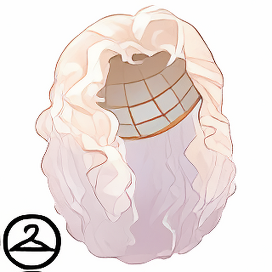 White Long Luscious Curls Wig