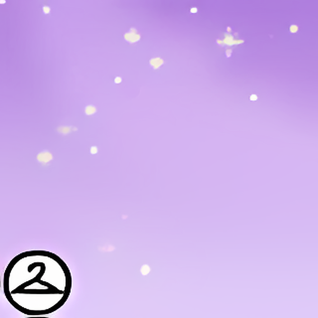 Dyeworks Lavender: Celestial Stars Trinket