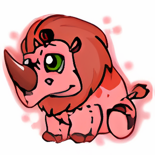 Magical Red Tonu Plushie