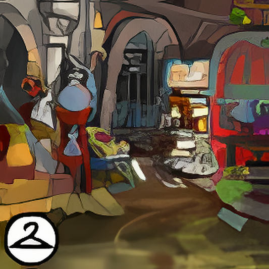 Potions and Spells Room Background