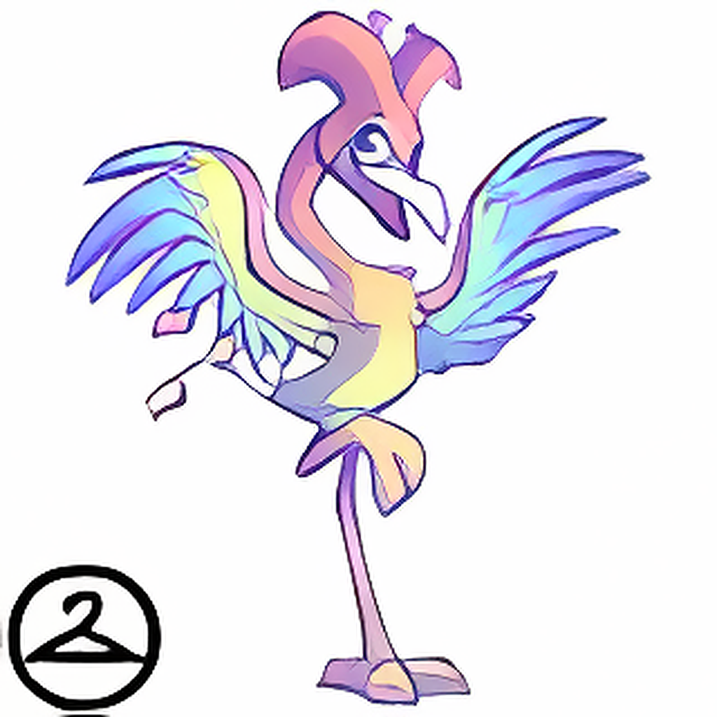 Prismatic Pastel: Adoring Rainbow Lenny