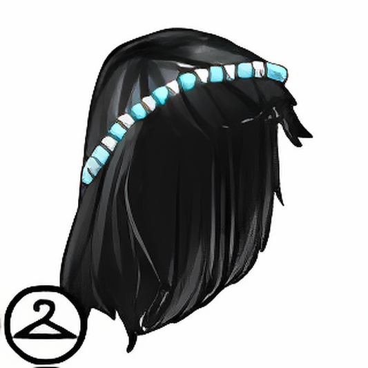 Dyeworks Black: Pretty Pink Wig