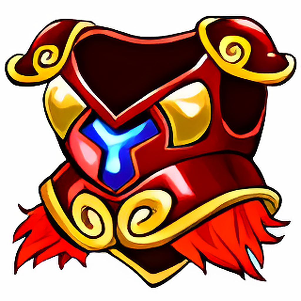 Red Yurble Breast Plate