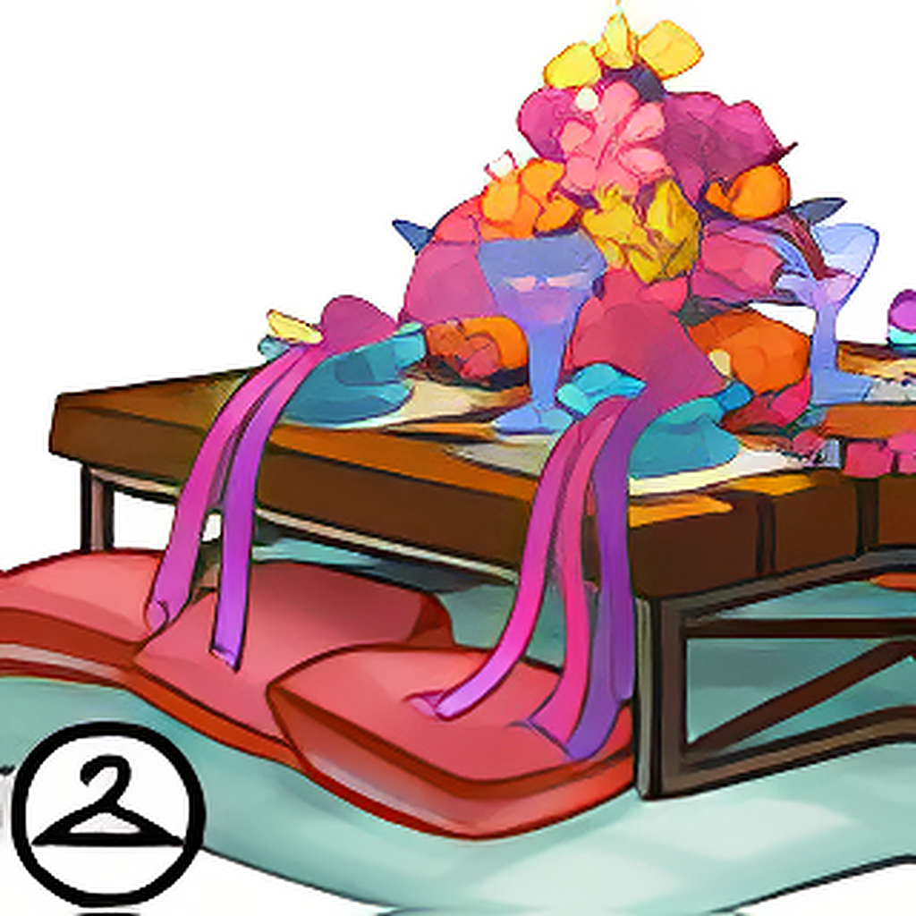 Festive Summer Picnic Table