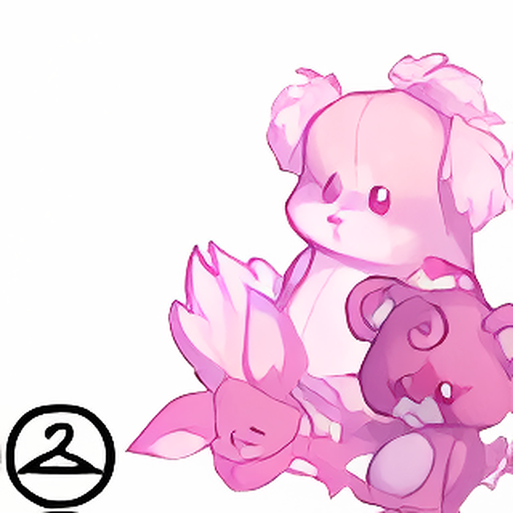 Dyeworks Pink: Bedtime Petpet Plushies