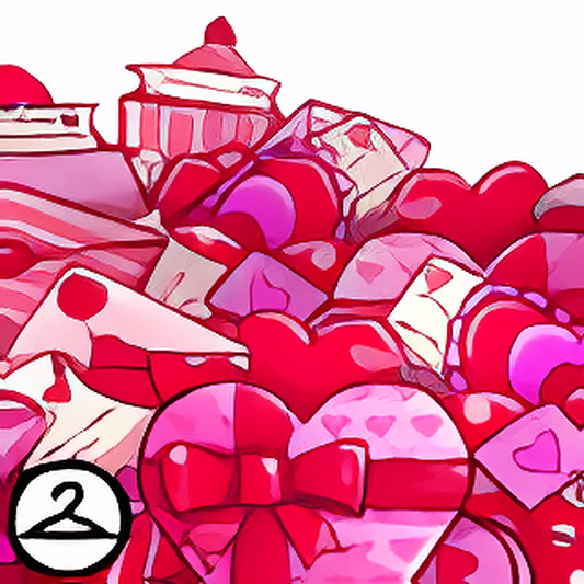 Pile of Valentines Foreground
