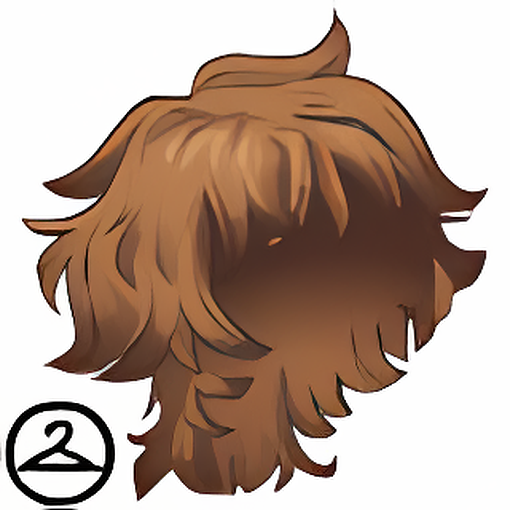 Punk Mullet Wig