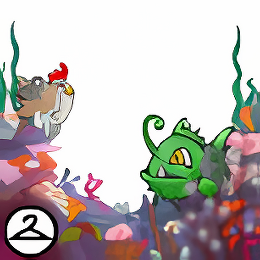 Underwater Flowerbed Foreground