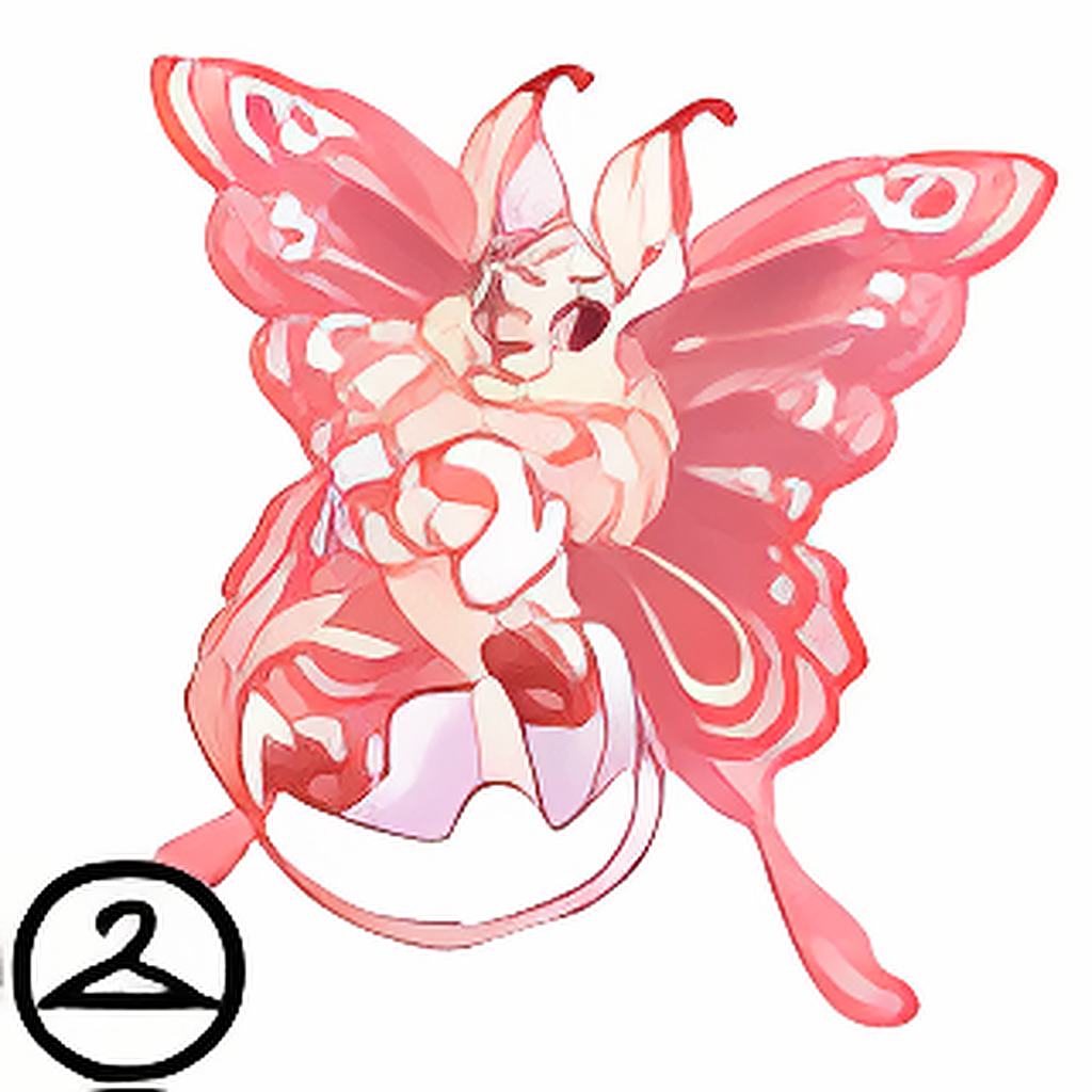 Prismatic Blossom: Fluttering Faerie Varwolf