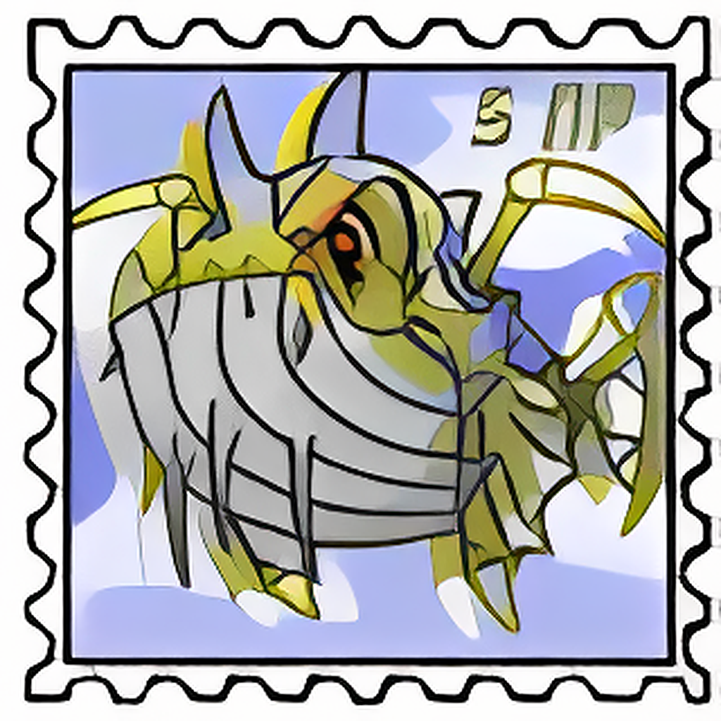 Mutant Whalein Stamp
