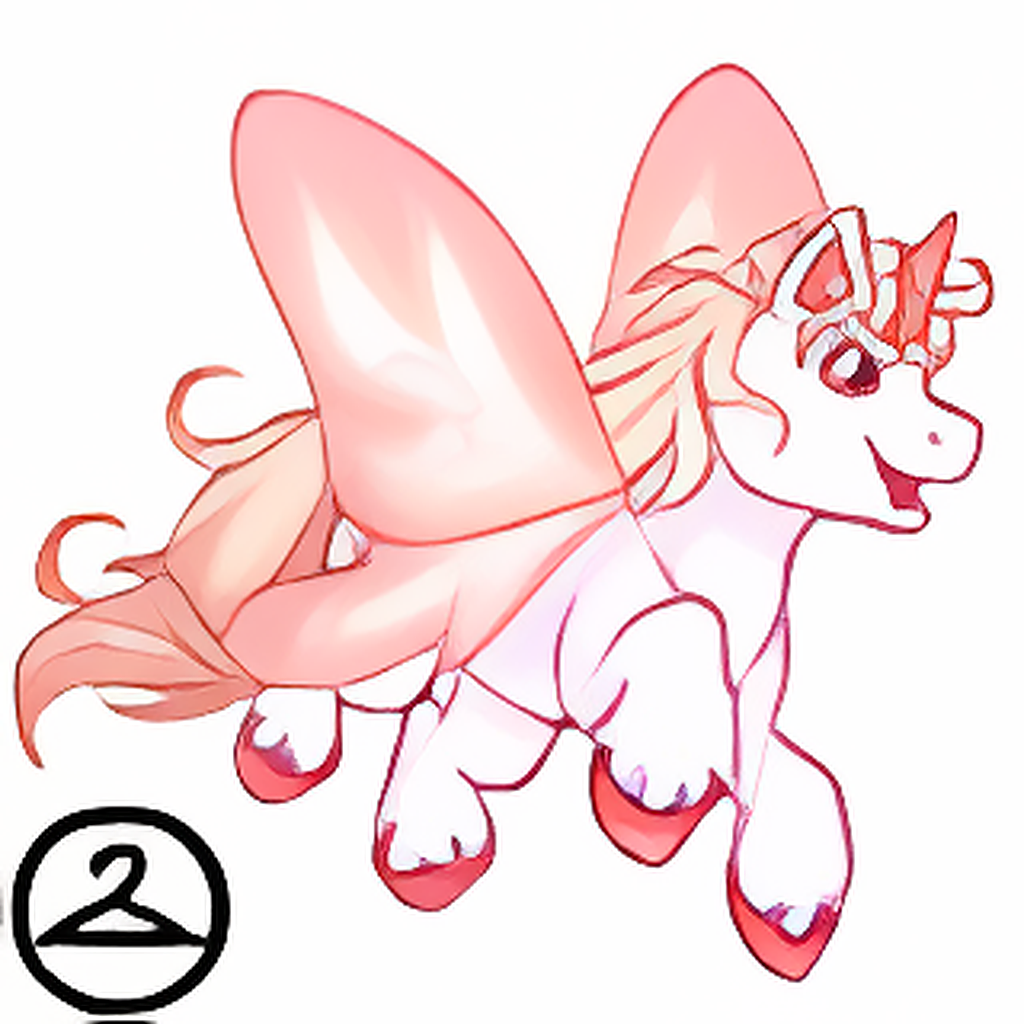 Prismatic Blossom: Fluttering Faerie Uni