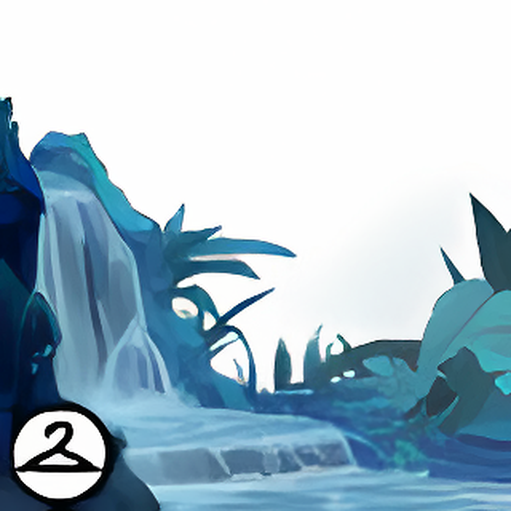 Afterlife Paradise Fountain Foreground